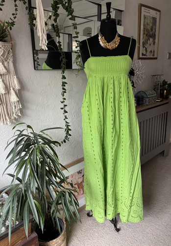 Zara apple green broderie - apple,