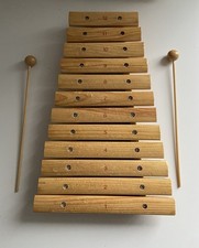 Childrens Wooden Glockenspiel