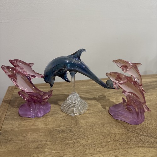 Vintage iridescent art glass - vintage,
