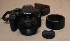 canon eos 1300d + 50mm f1.8