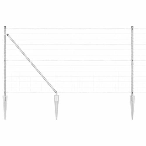Euro fence with concrete - euro, base
