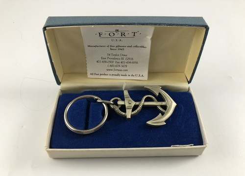 Vintage fort silver anchor - fort,