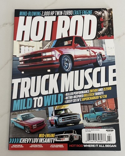 Hot rod magazine july 2022 - hot,