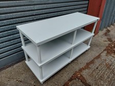 solid steel hifi stand- double