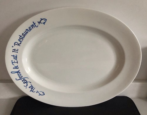 Seafood fish platter - platter, large