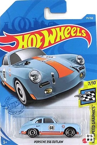 Hot wheels porsche 356 outlaw - hot,