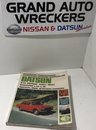 Datsun 1600 510 workshop - 1600,