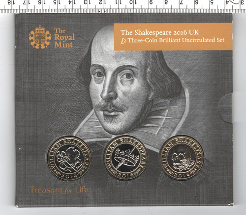 2016 the shakespeare coin - 2016,