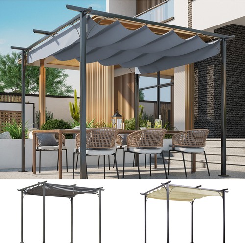 Outdoor steel pergola - steel, gazebo
