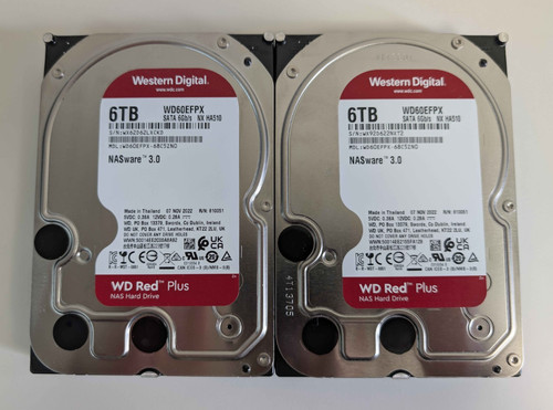 Red plus 6tb wd60efpx 4k - red, 5.4k