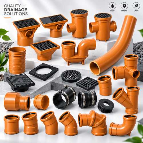 110mm underground drainage - underground,