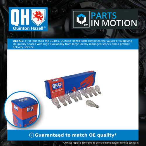 Bulb fits audi - audi, qh