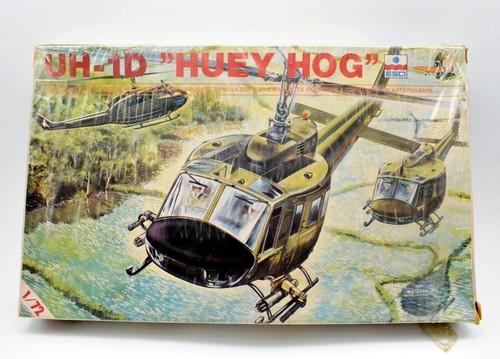 Esci huey hog military - uh-1d,