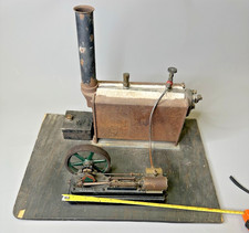 STUART TURNER  LIVE STEAM HORIZONTAL ENGINE & BOILER with correct burner vintage