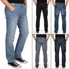 Mens Jeans Straight Leg