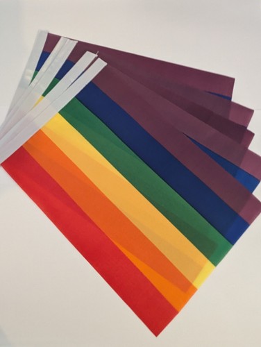Hand waving rainbow flags - hand,