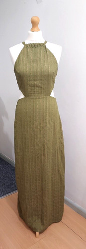 Noon asymmetrical green dress - green,
