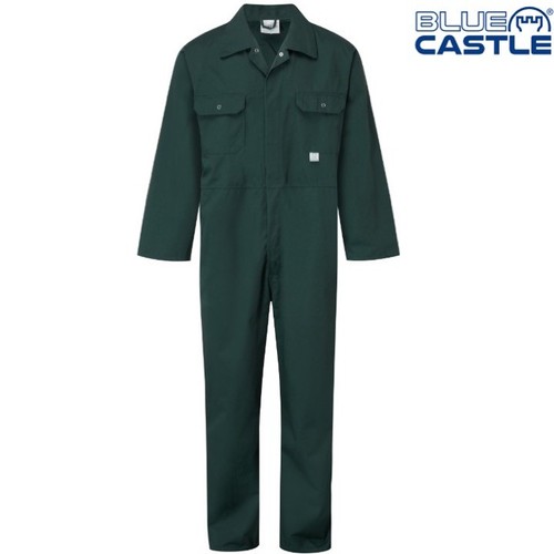 Blue castle stud - blue, front