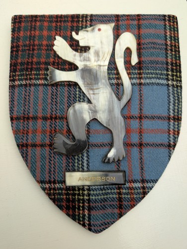 Vintage clan anderson tartan - clan,