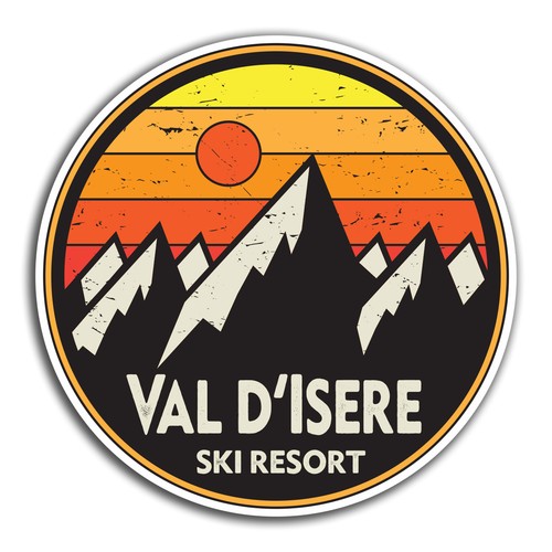 10cm val isere ski vinyl - 2, x