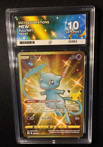 Pokémon tcg celebrations mew - tcg,