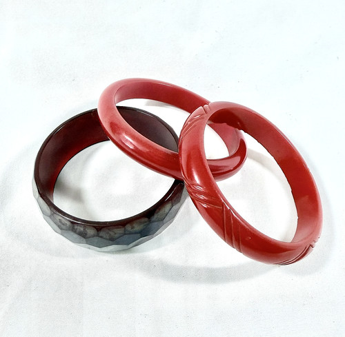Vintage bakelite bangle - 3,