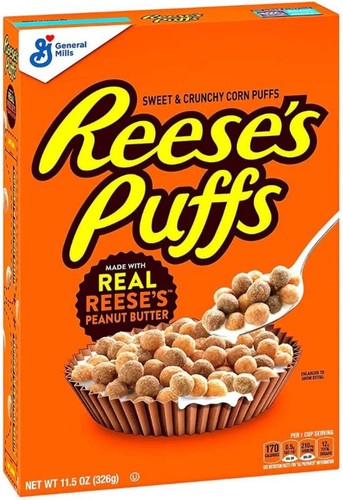 Reese puffs sweet crunchy - reese's,