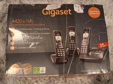 Gigaset A420 A Trio Black Telephones-