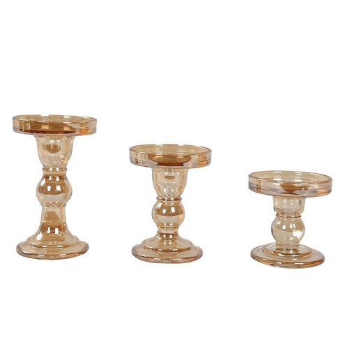 Premium glass pillar candle - premium,