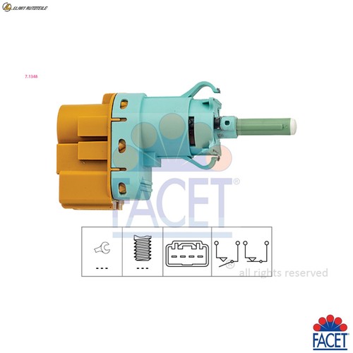 Brake light switch 1348 for - switch, 7.1348