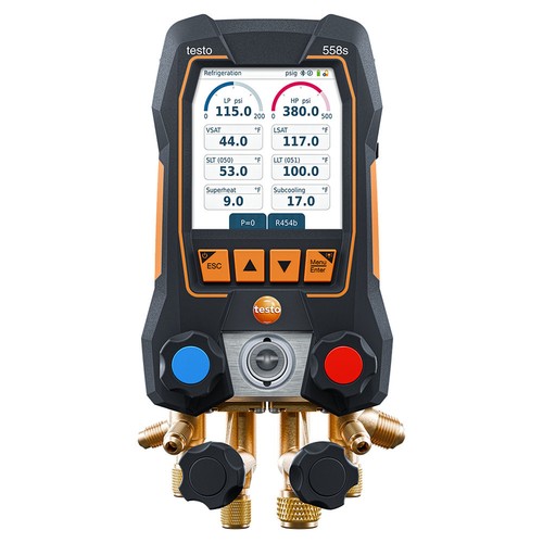 Testo 558s valve - 558s, 4-valve