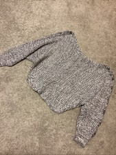 Cropped Batwing Wide Sleeve