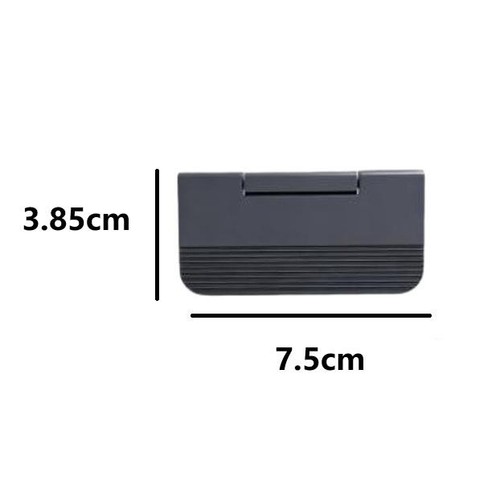 Aluminum recessed flip - flip, handle
