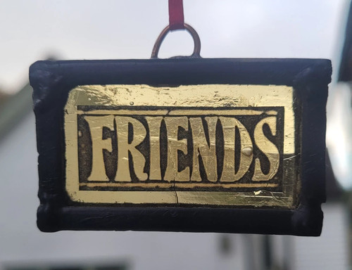 Stained glass friends - friends, church
