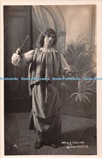 R321683 Mr H E Taylor as Queen Aggie Postcard