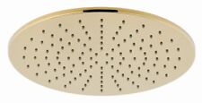 VADO INDIVIDUAL 200MM ROUND RAIN SHOWER HEAD BRIGHT GOLD IND-RO/20-BG £290rrp
