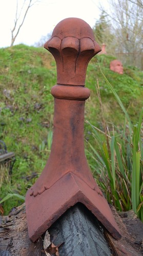 Victorian ball roof - victorian, finial