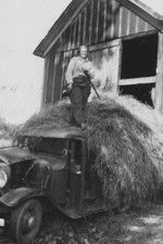 1940s Woman Farmer Worker On