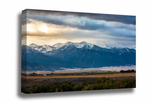 Rocky mountains canvas - rocky,