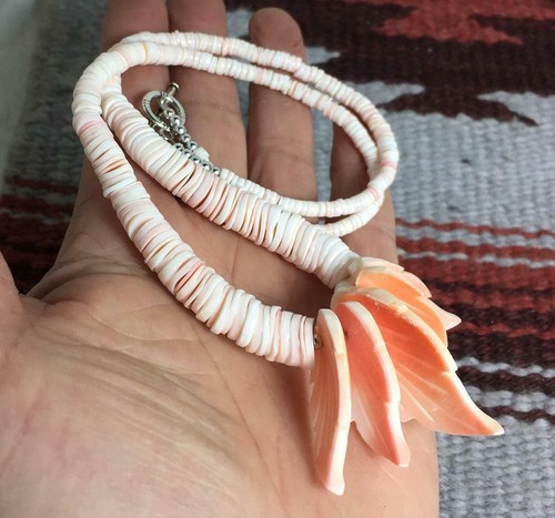 Hand rolled pink luanos - hand,