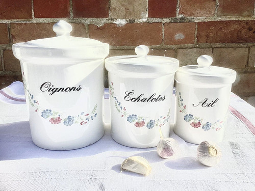 Vintage french floral lidded - 3,