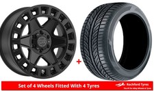 Alloy Wheels & Tyres 17" Black