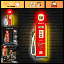 Vintage Gas Pump Neon Sign -