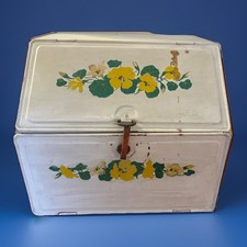 Vintage Tin Bread Box Bin 2