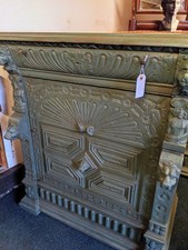 Antique carved cupboard - antique,