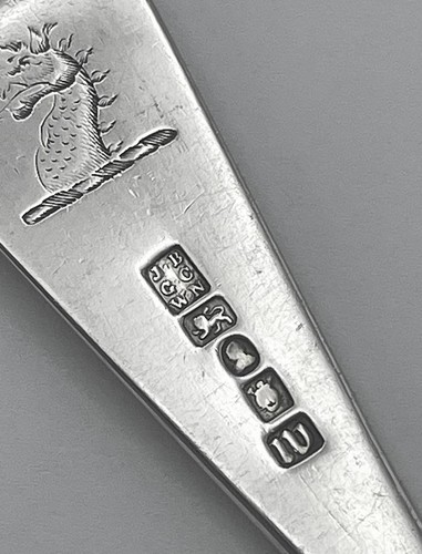 York silver fork 1833 - 1833, barber