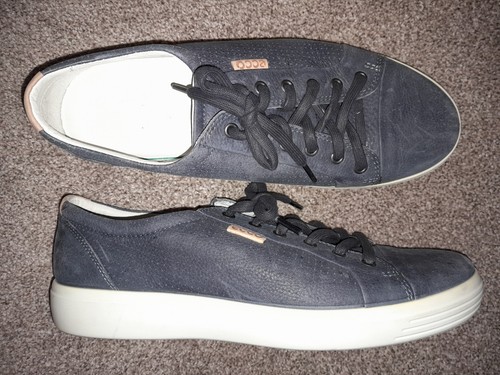 Mens ecco soft perforated - mens,