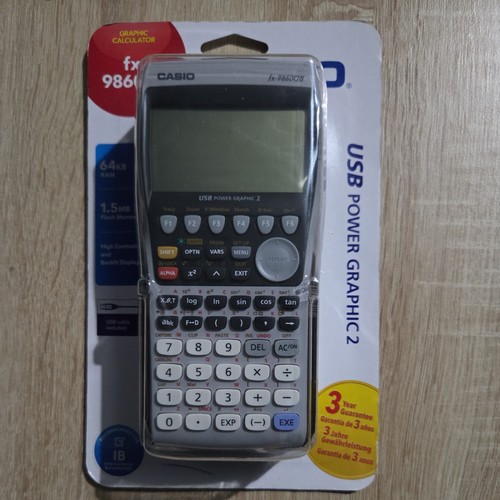 New casio 9860gii advanced - new,