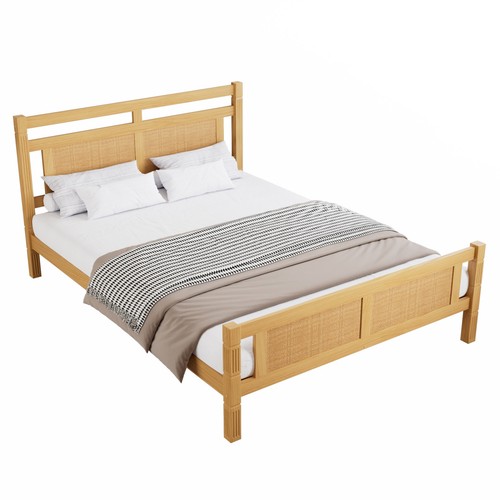 4ft6 double bed frame - 4ft6,