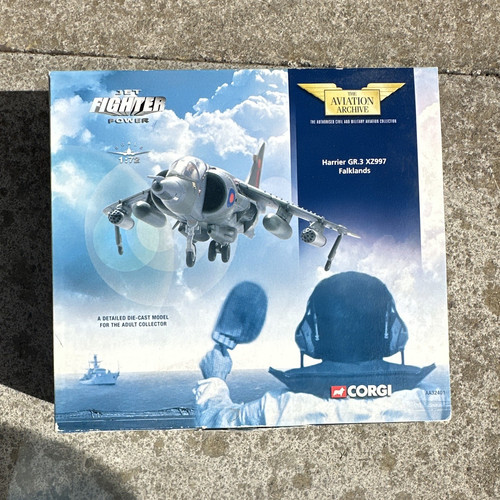 Corgi aviation archive harrier - corgi,